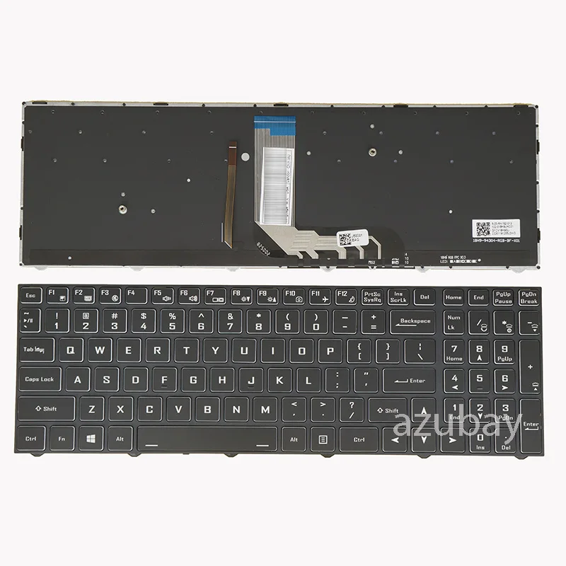 Клавиатура rgb с черным светом США для clevo np6877cq np6877eq np7852 np7853 np7856 np7858dw np7873 np7876 np7877dw