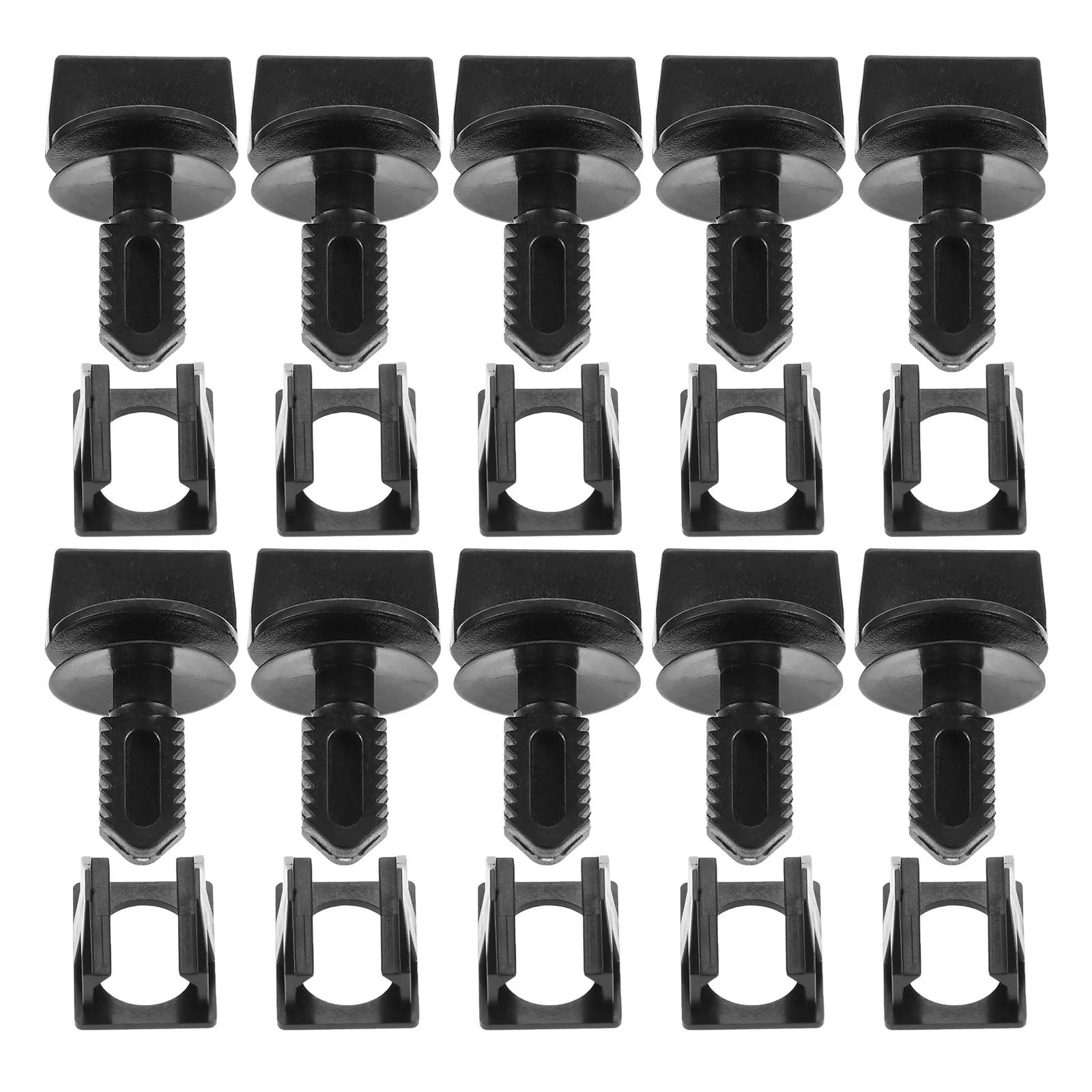 

10 комплектов 51711916199 Автомобильный зажим для багажника, внутренние зажимы для подкладки багажника для Bmw E30 E34 E36 Z3, обивка багажника, зажим для поворотного замка