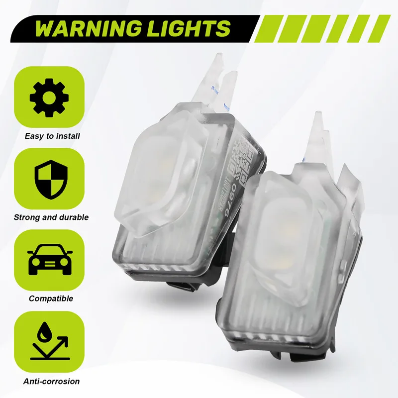 Car LH&ampRH Door Exterior Handle Warning LED Peripheral Light Welcome 8W0947133 8W0947134 For A4 B9 A5 Q5