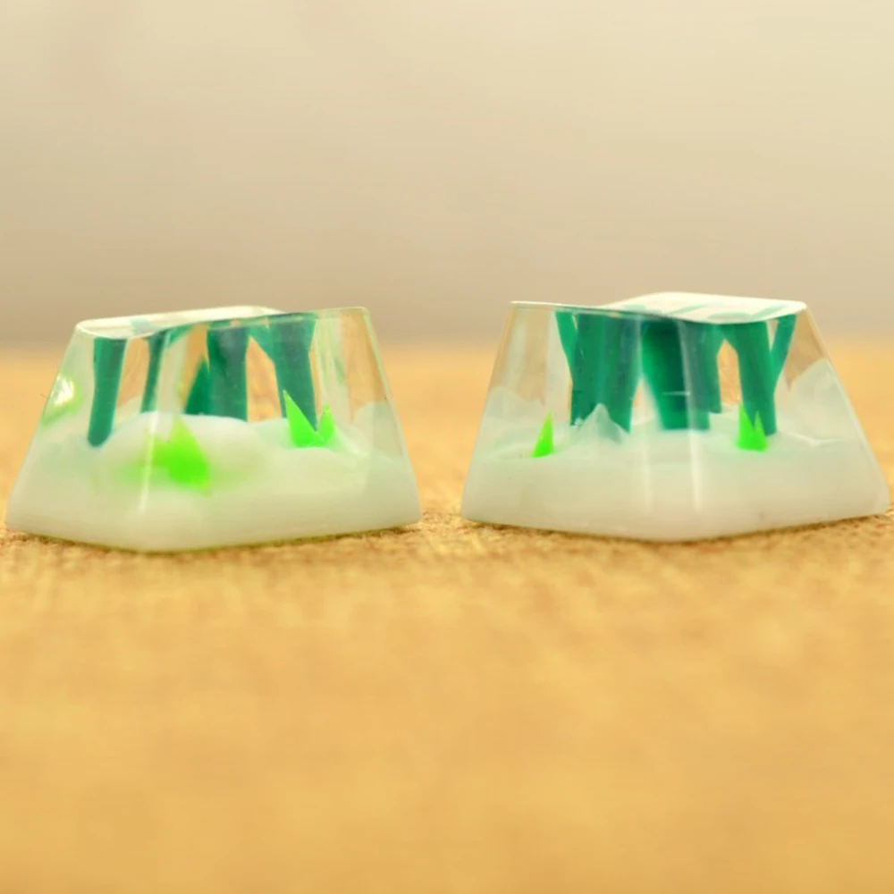 Бамбуковая Смола R4 ESC колпачки для механических игр Cherry Mx Swicth Kayboard использовать подсветку колпачок для клавиатуры DIY Украшение