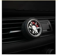1pc car perfume diffuser decor interior wheel rim vents outlet clips sponge stick wick fragrance smell in car air fresheners