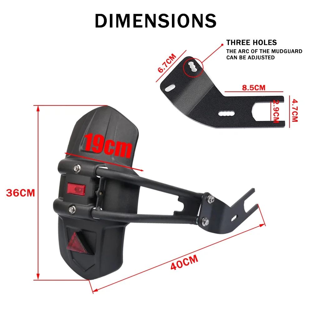 

Для QJMOTOR QJ MOTOR SVT650 SVT650X SVT 650X SVT 650X аксессуары для мотоциклов заднее крыло брызговик защитная крышка брызговик