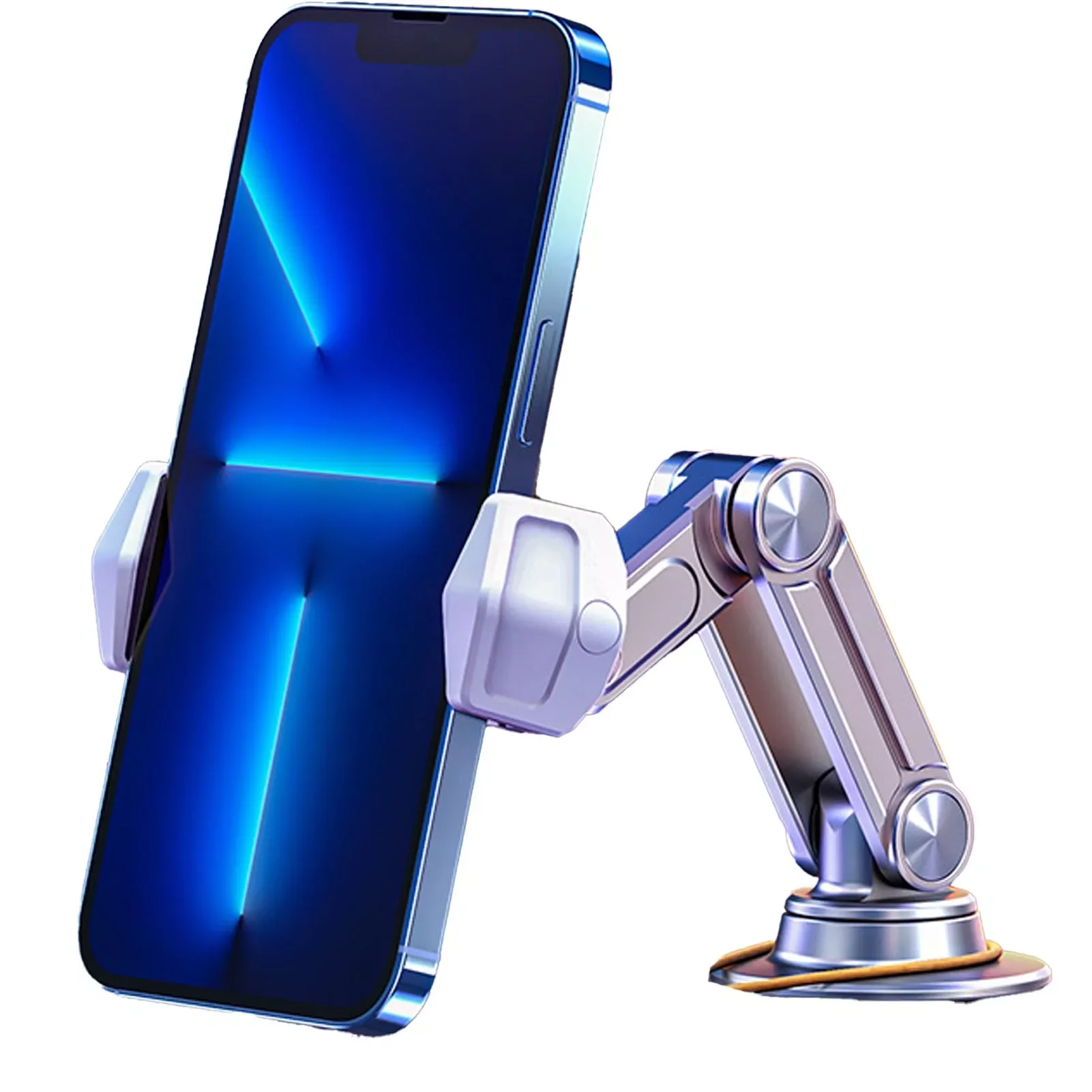 

NEW2023 Mount For Car Dashboard Cell Stand Rotatable Arm Holder For Car Dashboard 360 Degree Adjustable Aluminum Alloy