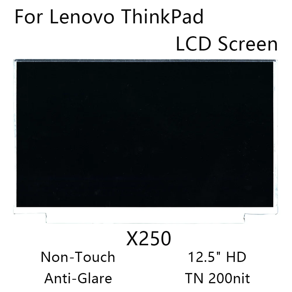 12 5 &quotHD новый для Lenovo ThinkPad X250 ЖК-экран ноутбука без сенсорного экрана с