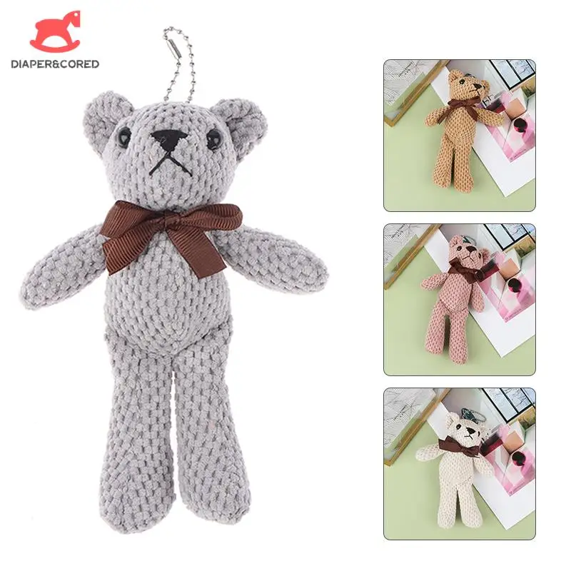 

Медведь, мягкие плюшевые игрушки, милые кулоны-ключи, подарки, украшение на день рождения, свадьбу, вечеринку, милые детские рождественские ...