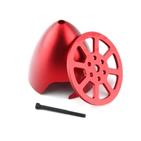 1pcs 2 blade 3 inch76mm anodized drilled colored spinner for dle3055 mld3570 da50evo54 engine rc airplane model