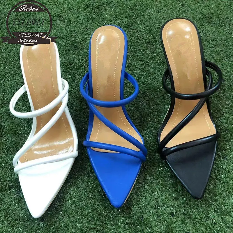 

2023 Summer Pumps Sexy snake print Slippers Sandals Shoes Women Thin High Heels Square Toe Sandal Lady Pump Shoes Mules