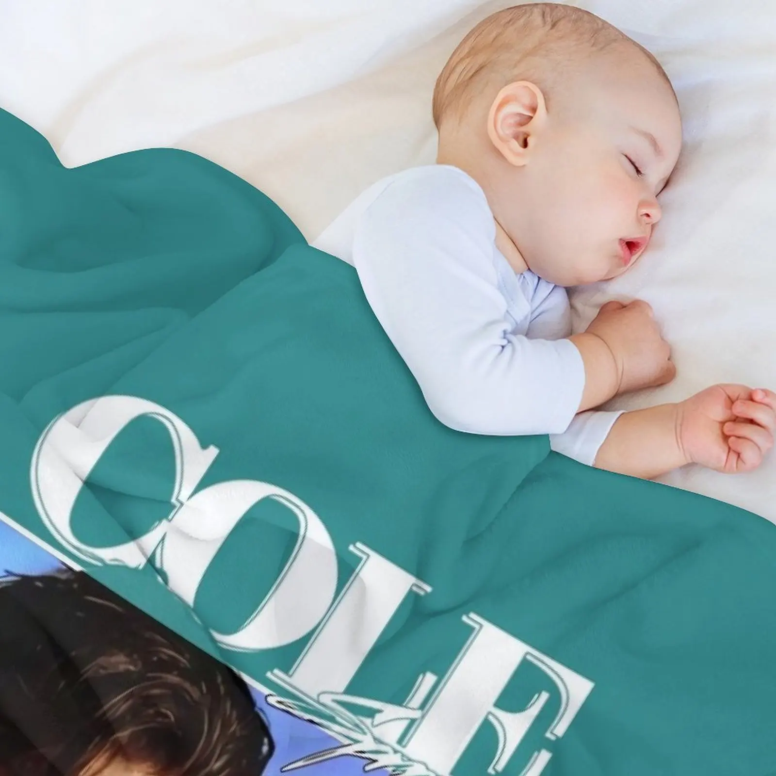 Винтажный плед Cole Sprouse 90_s теплое покрывало для кровати забавный подарок манга