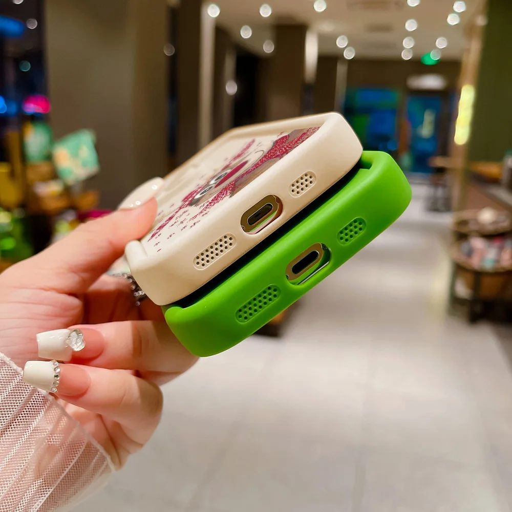 Christmas Sika Deer Case For iPhone 16 Pro Max Fundas 15 13 14 11 12 X XR XS 7 8 Plus SE 2 Shockproof Silicone Cover