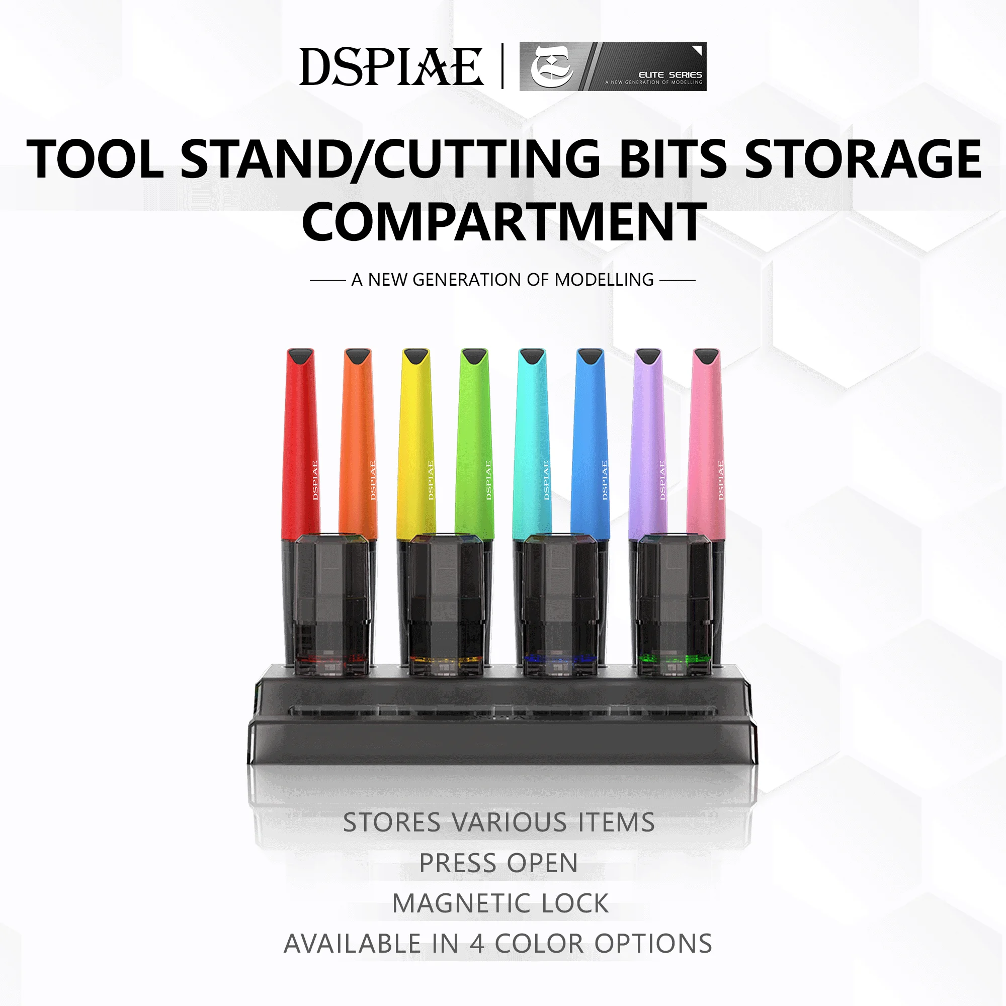 Подставка для инструментов DSPIAE, режущие сверла