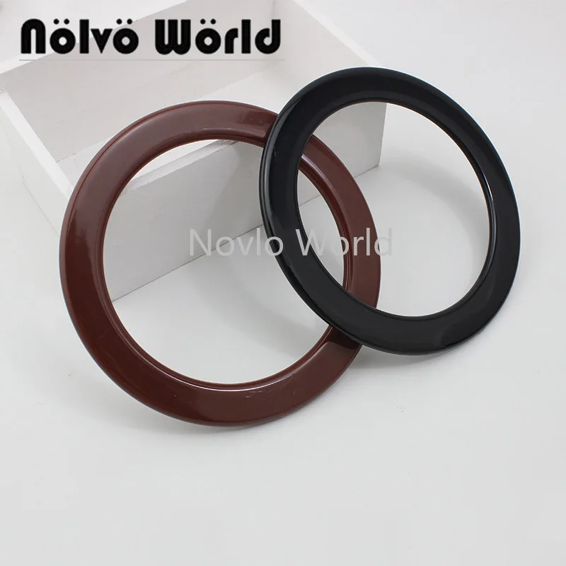 

2-10-20 штук, 2 цвета, 11,2 см, кофейный, черный, пластиковая ручка для кошелька, прозрачная вязаная сумочка, пластиковые ручки