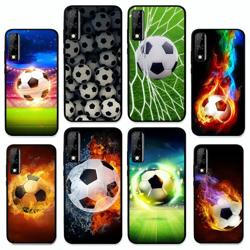

Football Soccer Phone Case for Huawei Y9 Y7 Prime Y9s Y8s Y8p Y6p Y6 Y5 Mate 50 20 Lite 10 Pro Cover