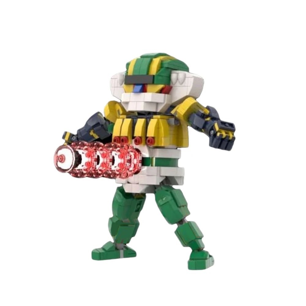 

MOC-91607 Kotetsued Mecha Warriored Steel-Robot Figure Classic Anime Figure Building Block Deformation Brick Toys for boyGift