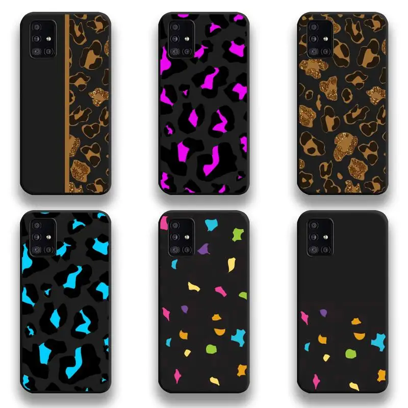 

Leopard cheetah skin print Phone Case For Samsung Galaxy A52 A21S A02S A12 A31 A81 A10 A20E A30 A40 A50 A70 A80 A71 A51 5G