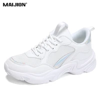 lady non slip running shoe women breathable walking sports shoe lace up fashion casual jogging sneakers outdoor comfortable
