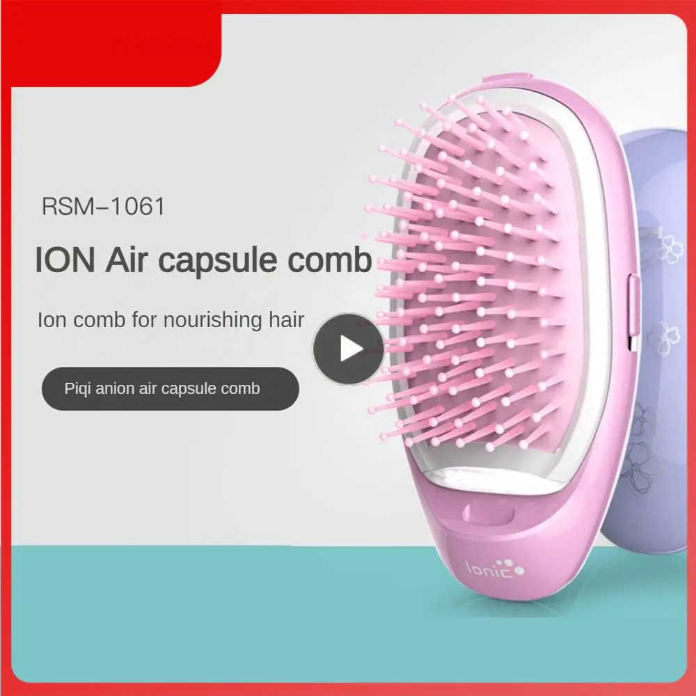 

Comfortable Hair Styling Comb Repair Hair Electric Hair Comb Electric Smooth Hair Massage Comb Portable Hair Comb Silicone Comb