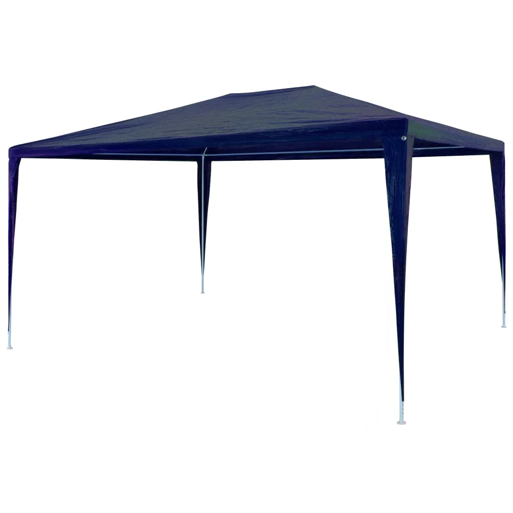 

Party Tent , PE Garden Sunshade Awning, Garden Decoration Blue 3x4 m