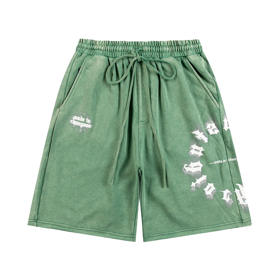 

Summer Casual Shorts Oversized Harajuku Streetwear Sweatpants 2022 Mens Basketball Short Pants Hip Hop Loose Shorts Trousers