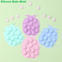 new silicone mold baking mold pineapple ice cube chocolate candy mold clay resin handmade mould party cupcake decorating tools