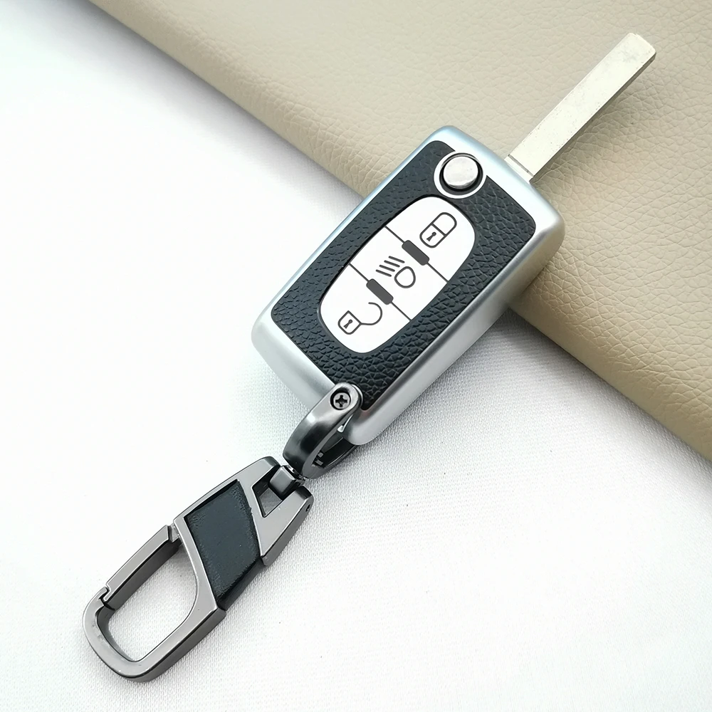 

Чехол для ключей из ТПУ для Citroen C2, C3, C4, Picasso, Xsara, Berlingo, C5, C6, C8, для Peugeot, 3 кнопки, защита для телефона
