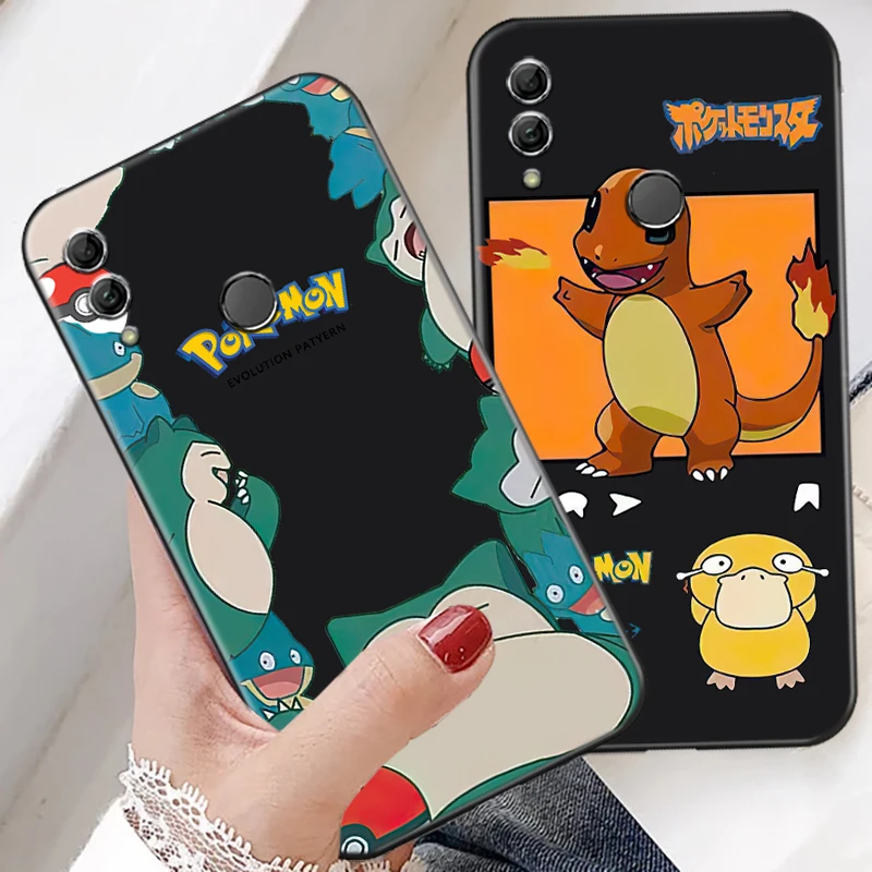 

Pokémon Japanese Anime Phone Case For Huawei Honor 30S 30 Lite Pro 20 V20 20i 20 Lite 10 V10 10i 10 Lite Carcasa Silicone Cover