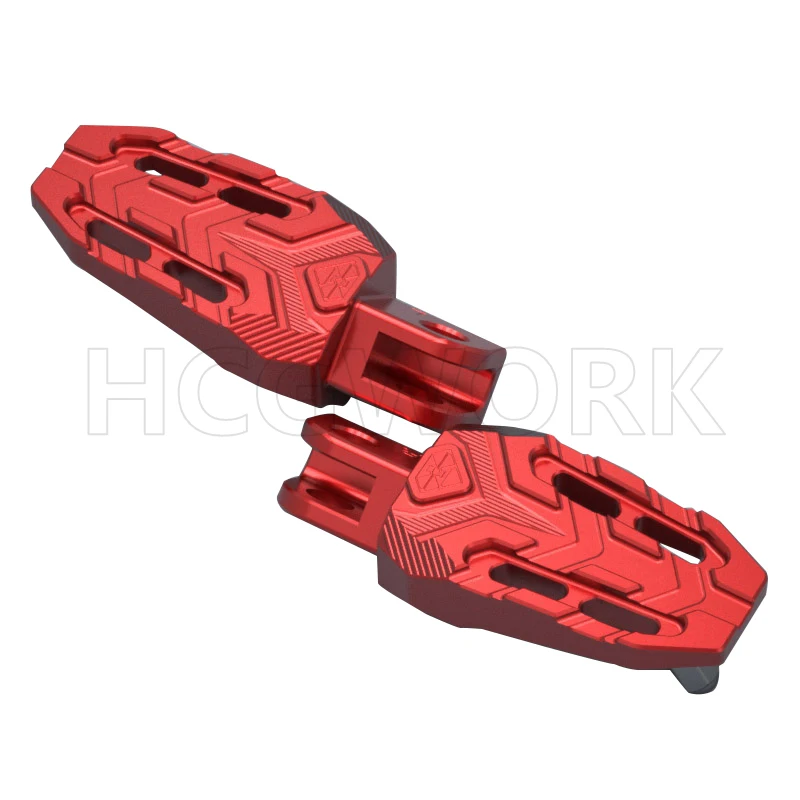 

Motorcycle Rear Pedal Foot Rest Widening T6 Aluminum Anti-skip Modified for Cfmoto 250sr Since 2020