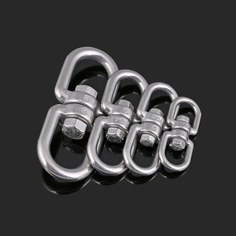 1 шт. M3 M4 M5 M6 M8 M10 M14 M16 M20 304 Нержавеющая сталь вращающаяся на 360 градусов 8-образная