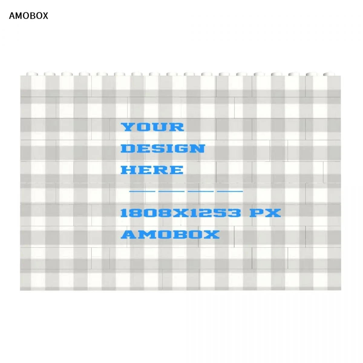 AMOBOX настраиваемый строительный блок головоломка прямоугольник для взрослых и