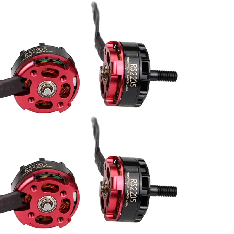 

RC RS2205 2205 2300KV CW CCW бесщеточный двигатель для 2-6S 20A/30A/40A ESC FPV RC QAV250 X210 гоночный Дрон Мультикоптер