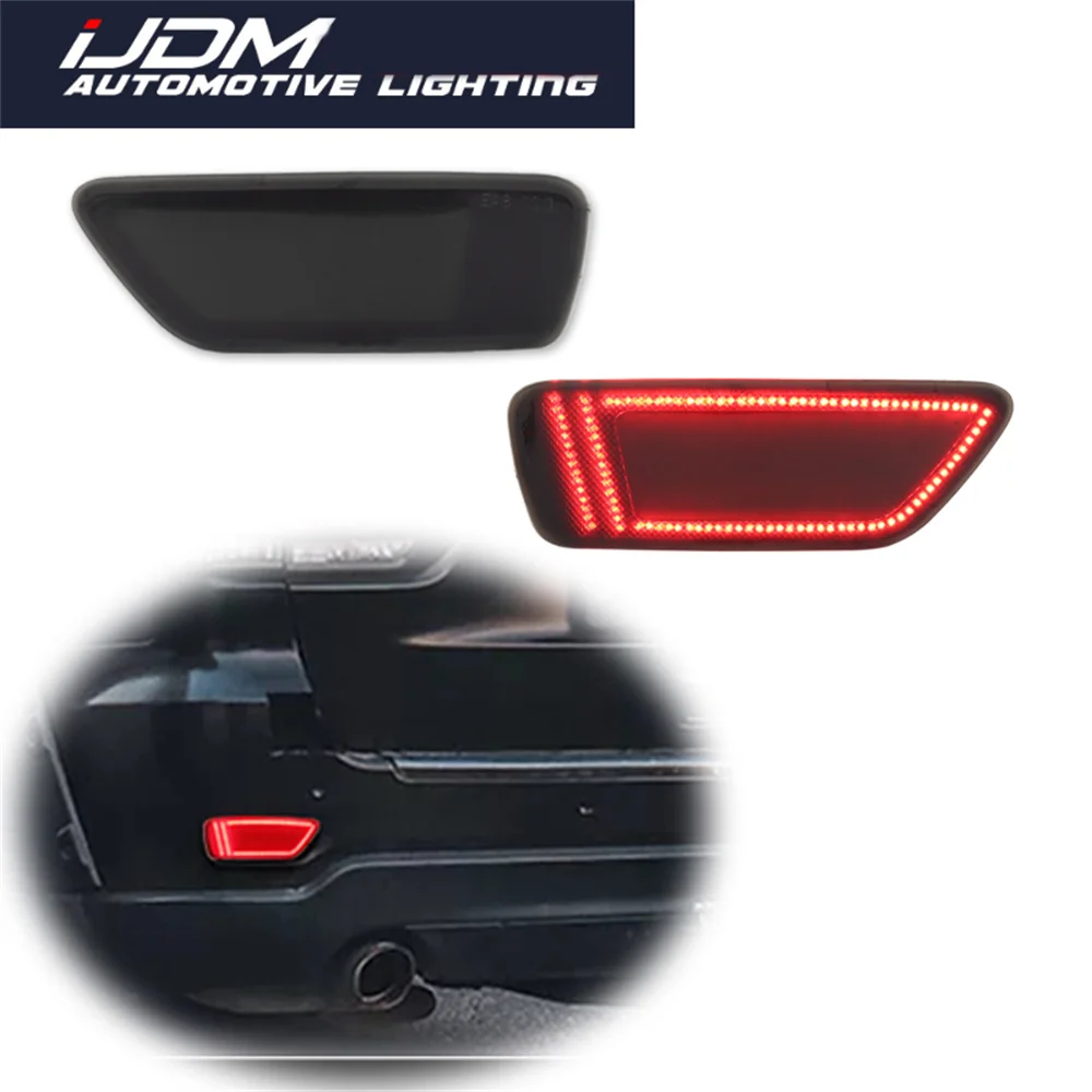 Для Jeep Grand Cherokee 2012-2021 и Compass 2011-2017 для Dodge Journey отражатели заднего бампера