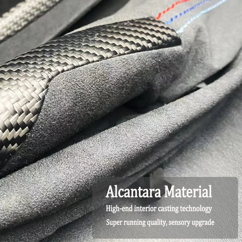 Для BMW 3 4 серии GT M3 M4 F80 F82 F30 F31 F32 F33 F34 2013 -2018 Тканое углеродное волокно сменная ручка