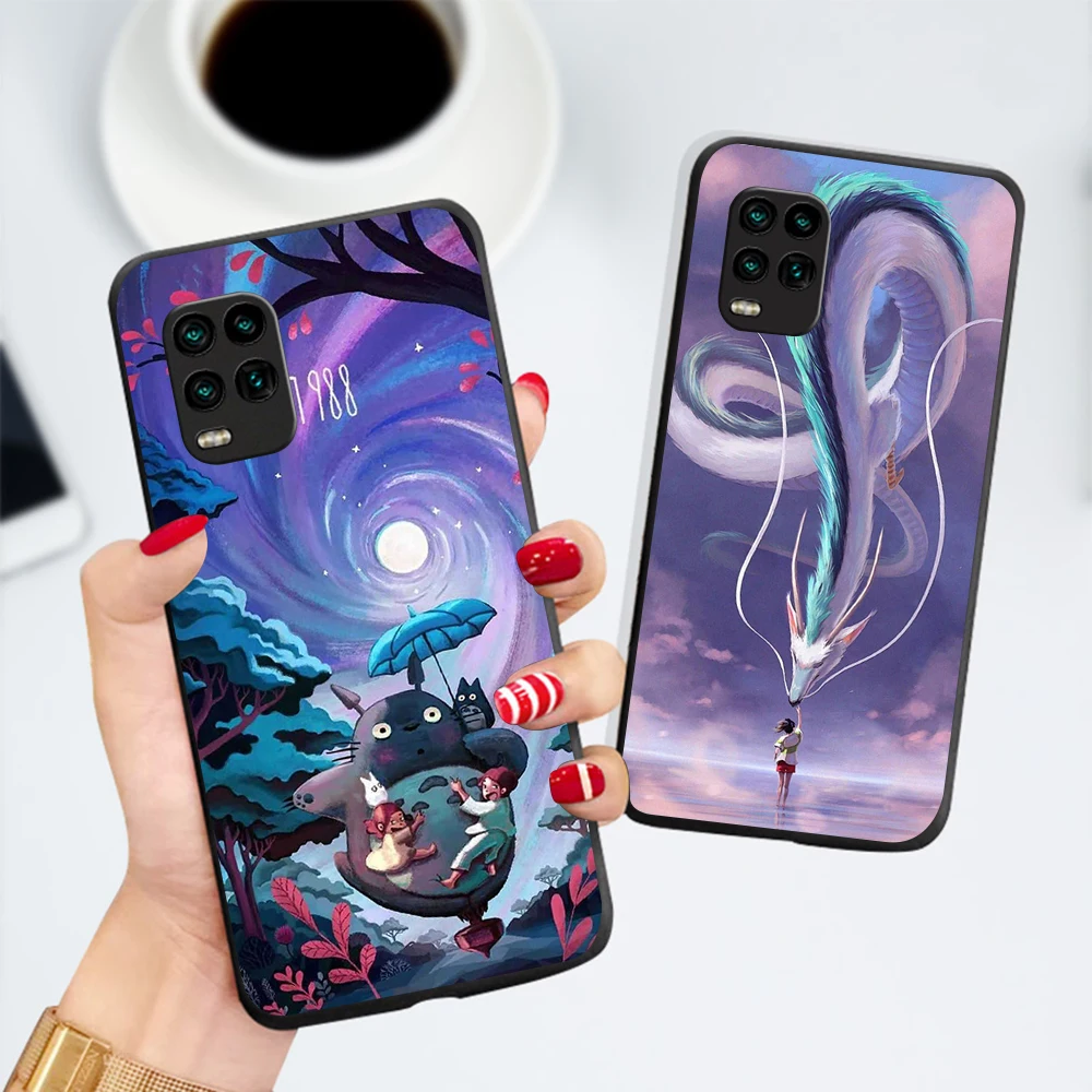 

Studio Ghibli Spirited Away Totoro phone case for xiaomi redmi mi note 7 8 9 9t 9a 9c 10 10s 11 11t 12 k40 a t c pro ultra 4g 5g