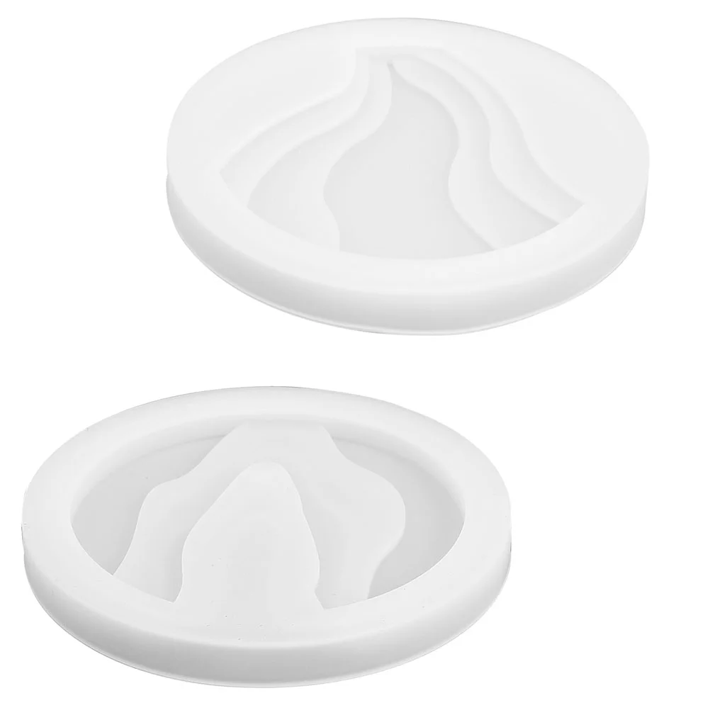 

Molds Coaster Diy Decorative Casting Round Epoxy Cup Placemat Ornament Table Dinner Tools Making Pad Crystal Mat Craftresin