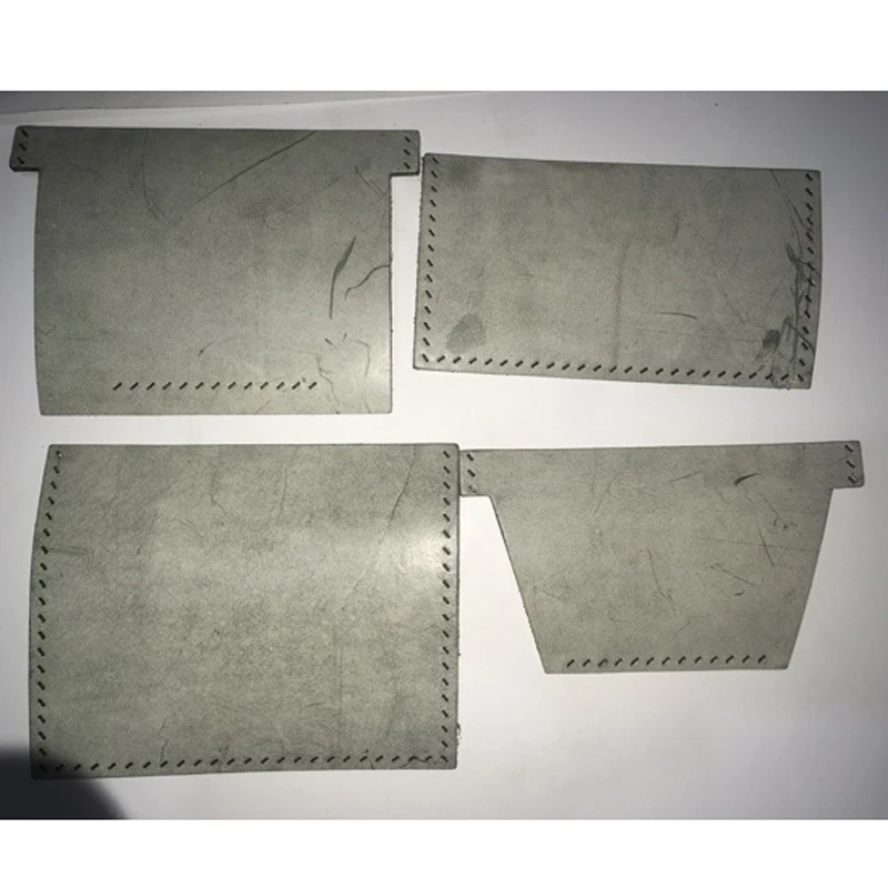 4 шт./набор кожаный резак кошелек для карт