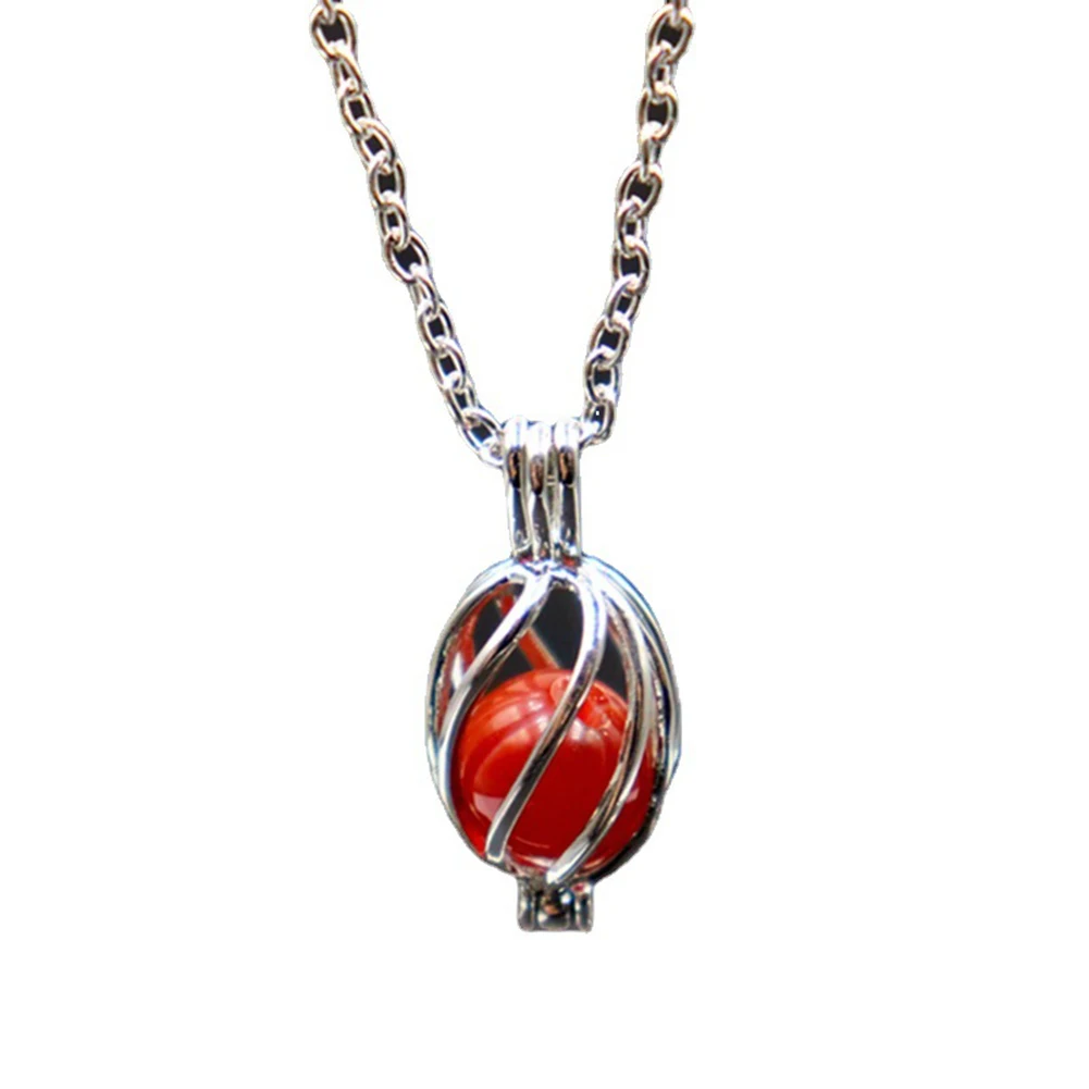 

Natural Red Agate Beads Pendant Necklace for Women Girls Transit Bead Clavicalis Necklaces Personalized Fashion Clavicle Chains