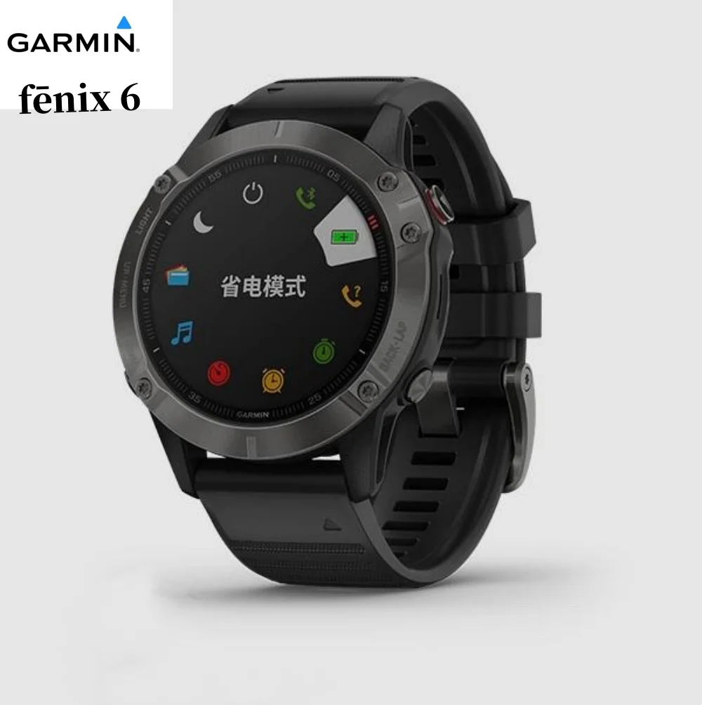 Восстановленные Смарт-часы GARMIN FENIX6 GPS + WiFi beidou GLONASS 10ATM
