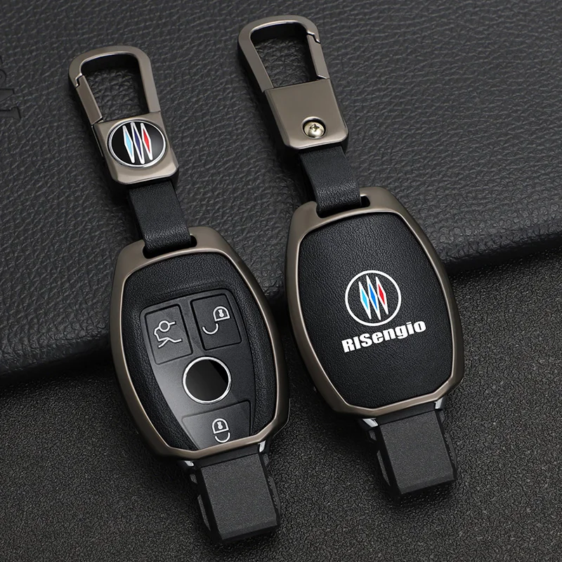 

Leather Car Key Case Cover Key Shells Holder For Mercedes Benz A B C S Class AMG GLA CLA GLC W204 W205 W176 W221 Accessories