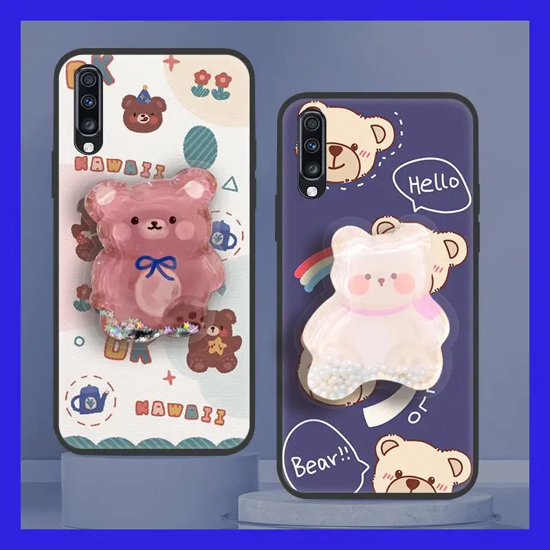 

Грязеотталкивающий чехол для телефона с подставкой для Samsung Galaxy A70S/задняя крышка модного дизайна