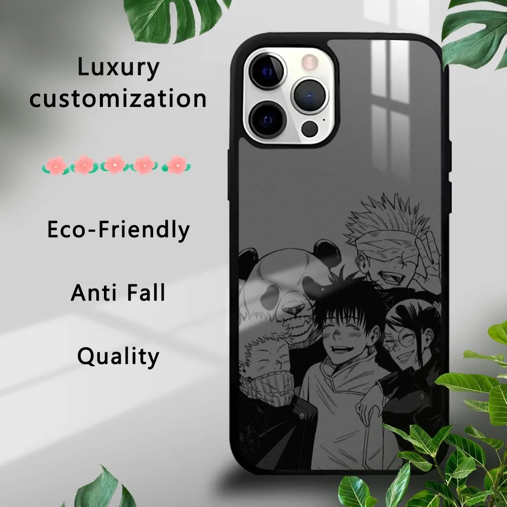 J-JujU-tsu K-KaIIIsen Anime Phone Case For iPhone 16 15 14 13 12 11 Pro Xs Max Mini Plus Celulares Hard Funda