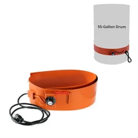 1200w silicone band drum heater blanket oil biodiesel honey butter metal barrel gas tank for 208l drum ce certification