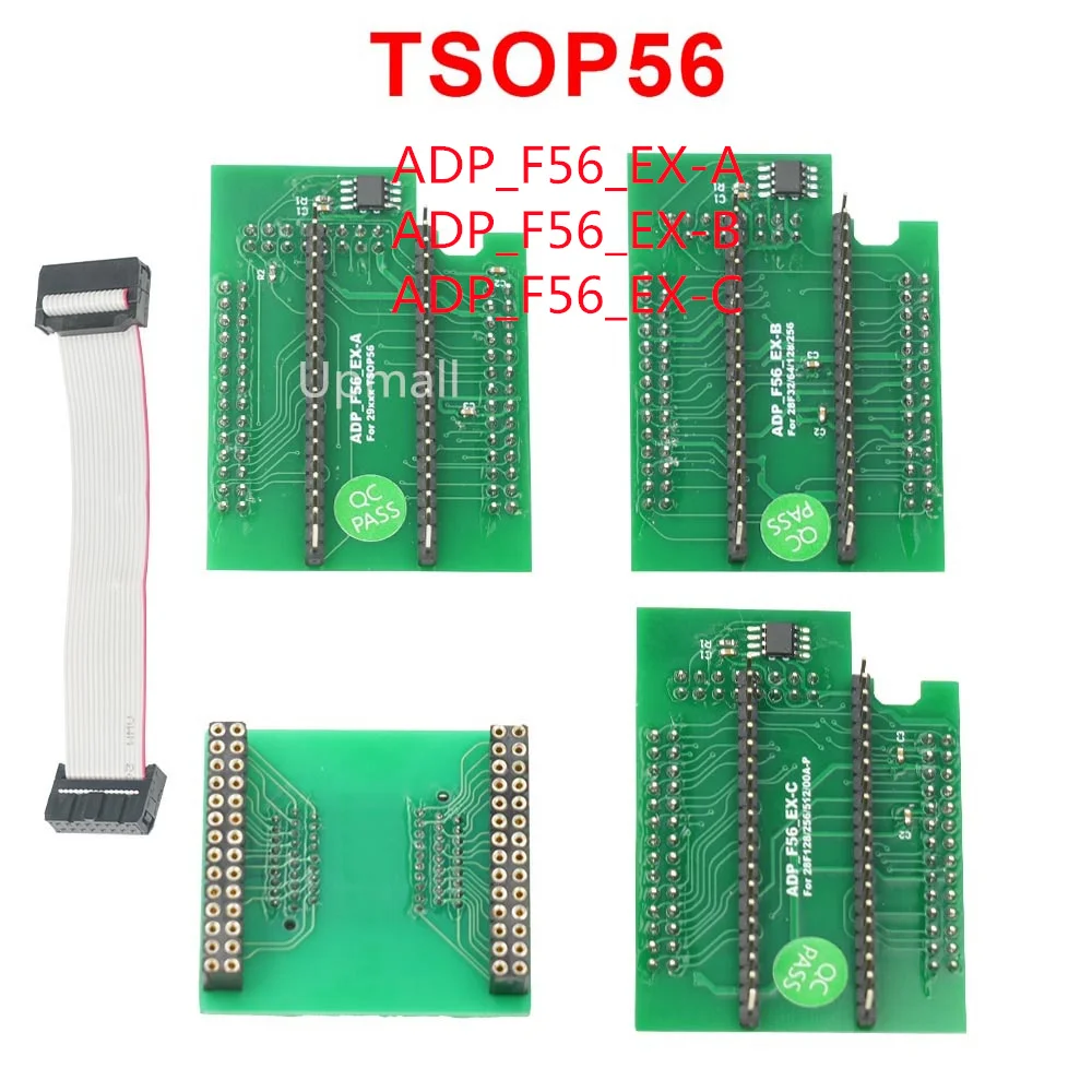 

Free Shipping Adaptor XGecu Adapter TSOP56 ADP_F56_EX-A ADP_F56_EX-BADP_F56_EX-C for Flash EPROM T48 Programmer