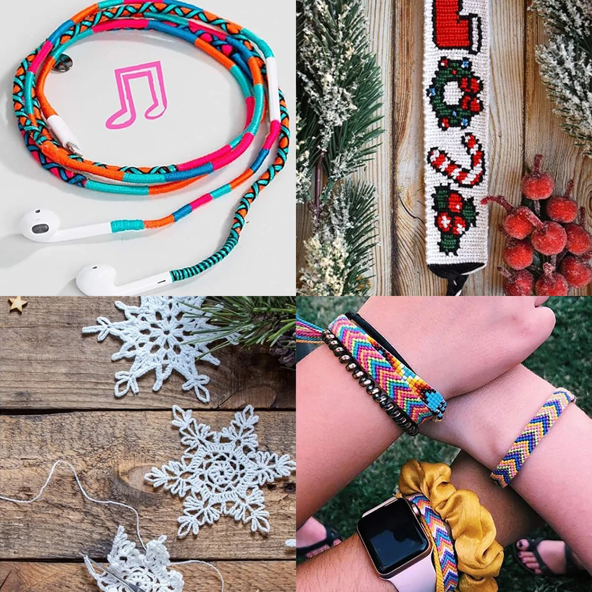 Полиэстеровая нить для вышивки крестиком 8 м 6 шт./лот