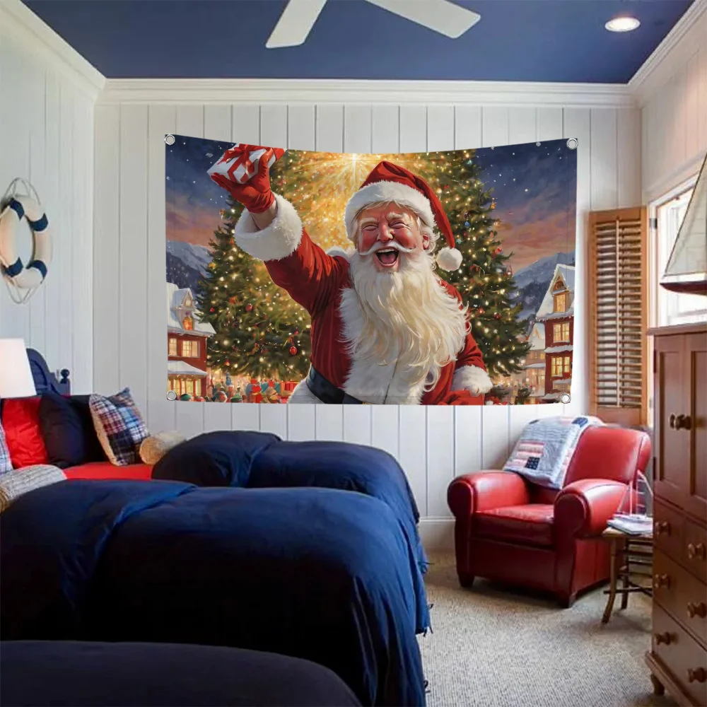 Двойное проникновение Trump Office Grinch Рождественские украшения Профессиональное