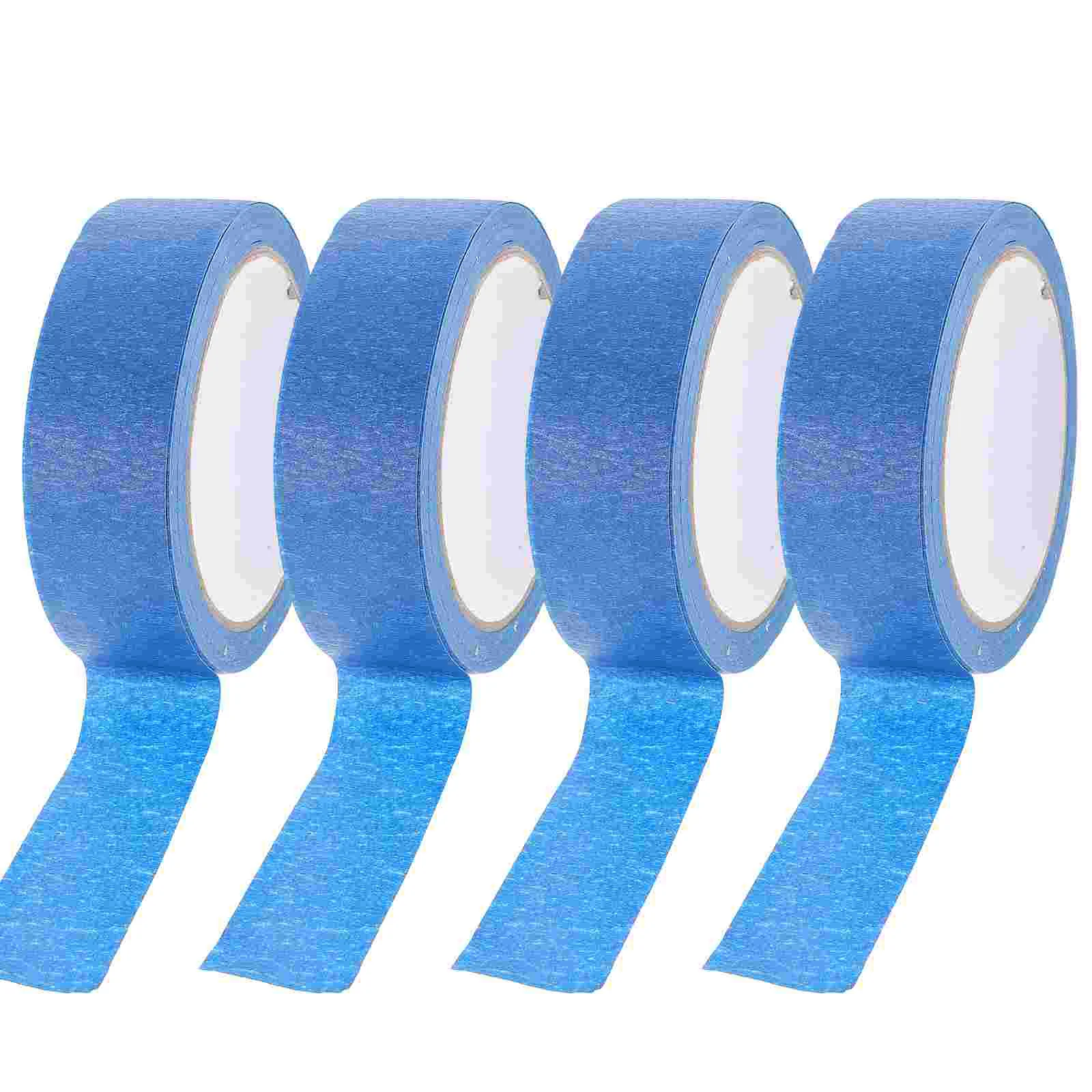 

4 Rolls Masking Tape Painter Tape Adhesive Tape for Painting DIY Crafts Spraying