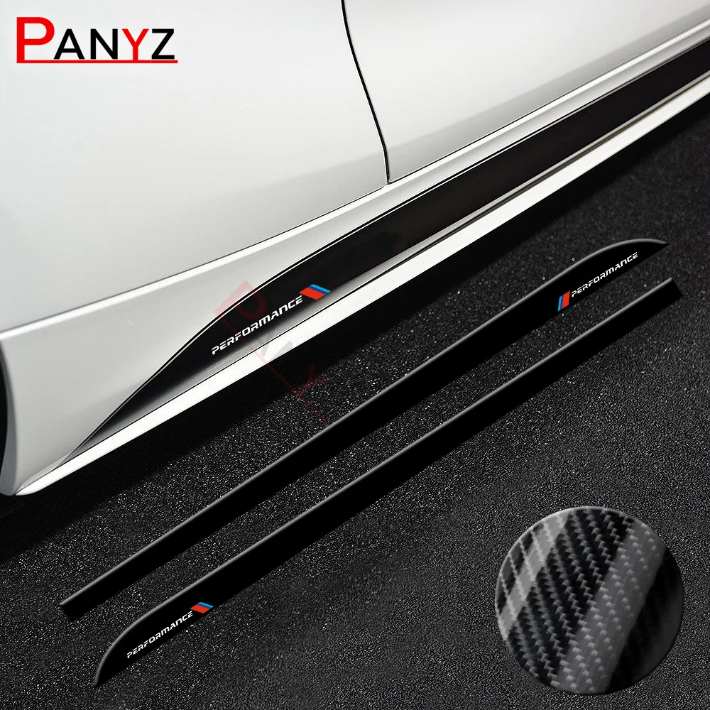 

M Performance Car Side Skirt Hood Stickers Decal For BMW Series 1 2 I3 M4 M5 X6 E90 G20 E60 F11 E46 F30 F31 F10 F25 E61 E36 F34