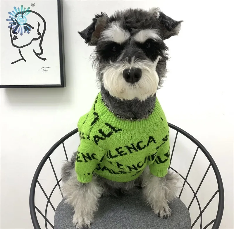 

Warm Dog Clothes for Small Medium Dogs Knitted Cat Sweater Pet Clothing for Chihuahua Bulldogs Puppy Costume Coat Winter