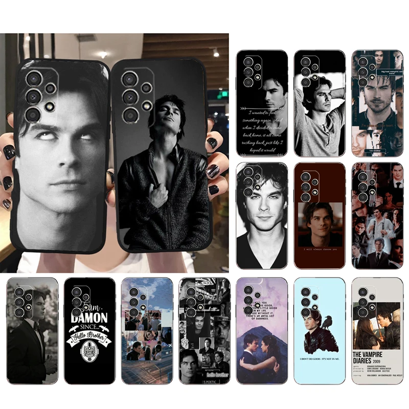 

Phone Case for Samsung Galaxy A73 A13 A22 A32 A71 A33 A52 A53 A72 A73 A51 A31 A23 A34 A54 A52 A53S Vampire Diaries Damon