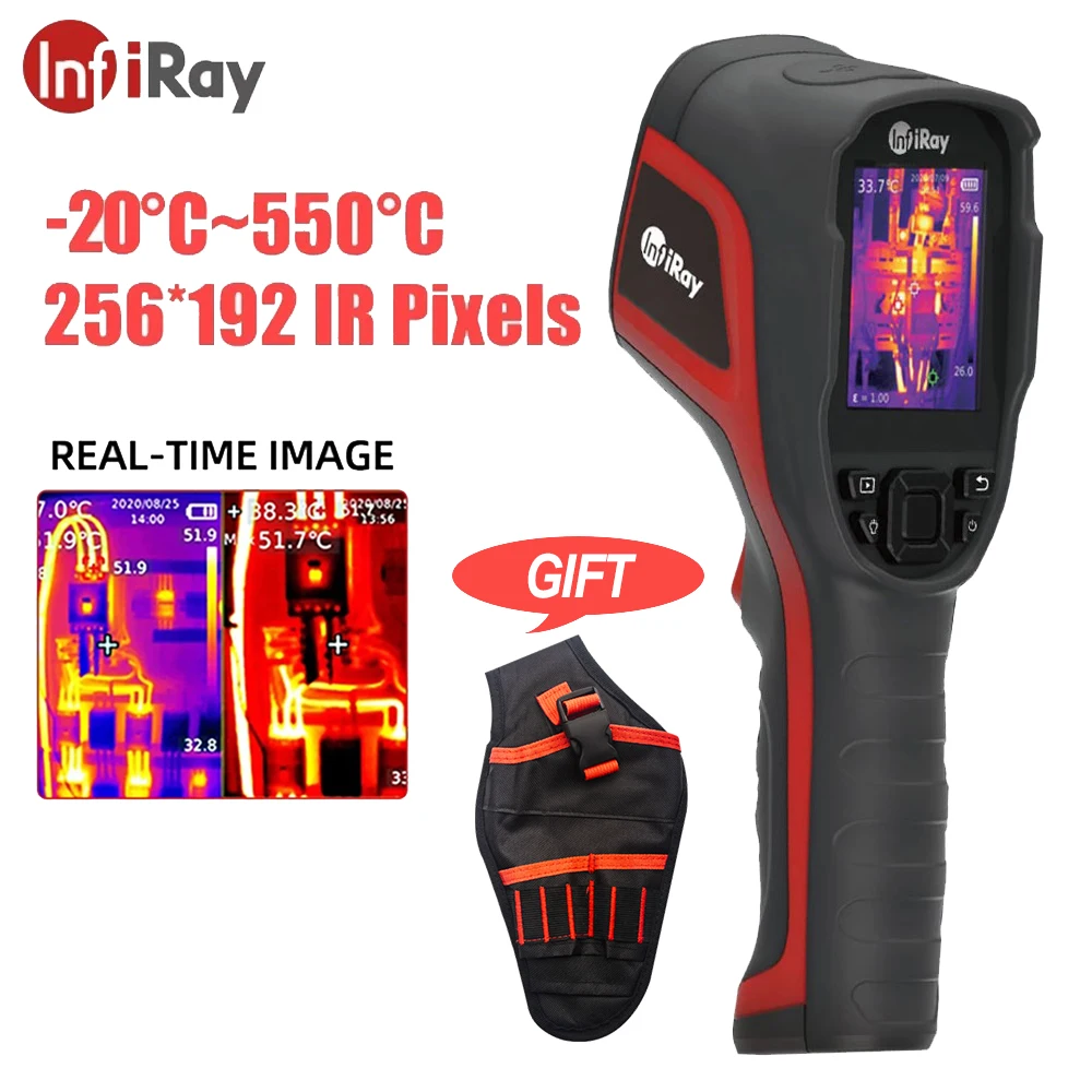 INFIRAY C200 (-20℃-550℃) Thermal Camera Infrared Thermal Imager Thermal Imaging Camera Kamera Termowizyjna Camera Thermique