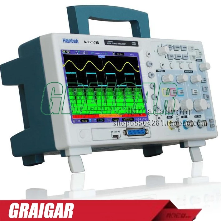 

High quality Hantek MSO5102D Mixed Signal Digital Oscilloscope 100MHz 1GS/s 16 logical channels 2 analog channels