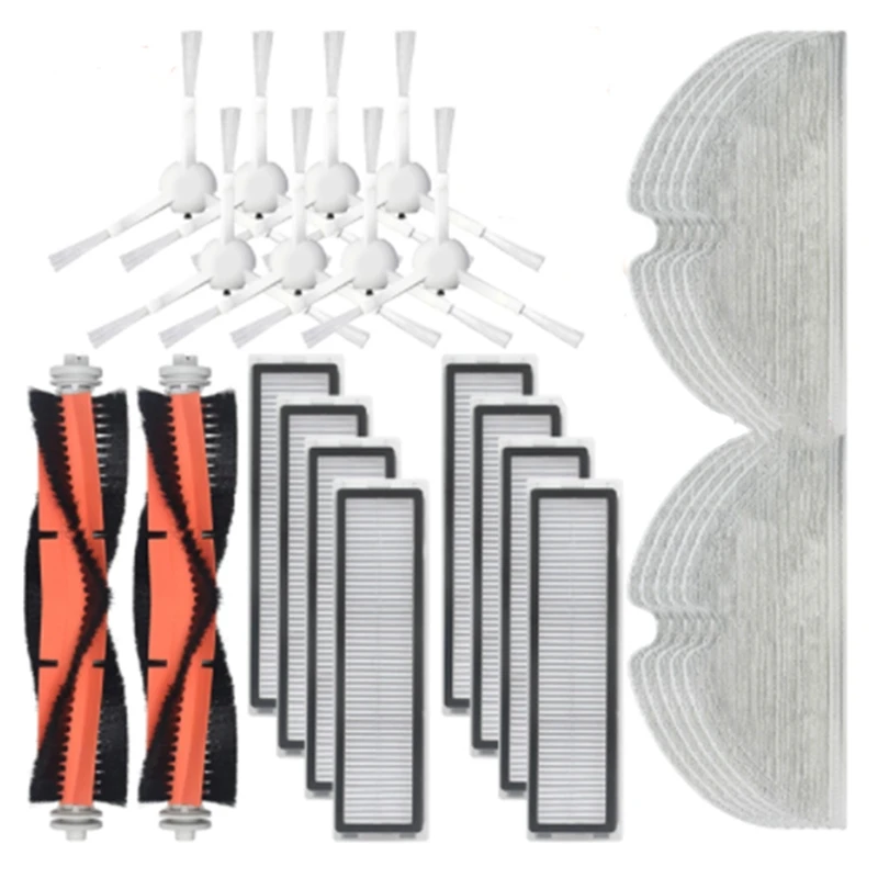 

Main Side Brush Mop Cloth Hepa Filter for XiaoMi Dreame D9 & Bot L10 Pro Trouver Robot LDS Vacuum-Mop Finder Spare Parts